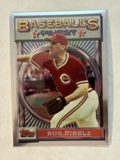 Rob Dibble Plus 9 More 1993 Topps Finest~mint Condition~ships Free