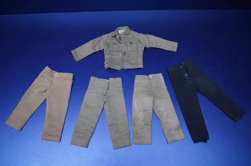 GI Joe Vintage Clothes By Hasbro Tan Pants Long Sleeve Shirt  Japan NR!