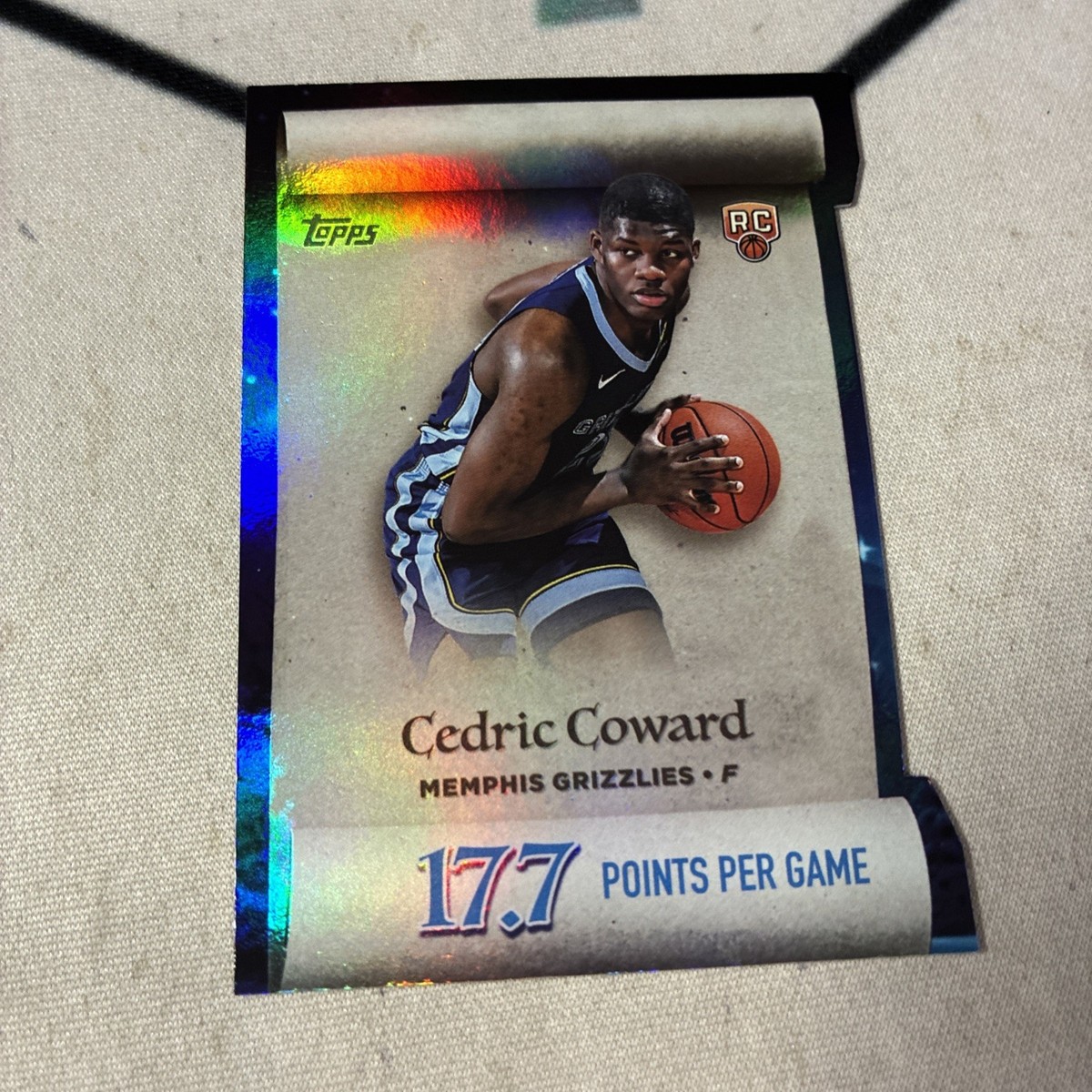 2025 Topps Holiday Basketball CEDRIC COWARD Making The Nice List