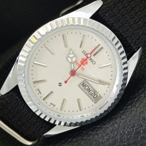 VINTAGE REFURBISHED SEIKO EXPO 70 AUTOMATIC 6309A JAPAN MENS WATCH a441972-a