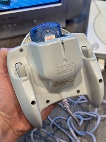 Sega Dreamcast Console Bundle HKT-3020 w/ (2) Controller VMU Crazy Taxi Tested