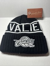 Cleveland Cavaliers NBA Mitchell Ness Black Cuffed Knit Beanie Hat Skull Nwt