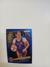 2025 Panini Prizm WNBA #39 Dearica Hamby Blue Velocity Prizms