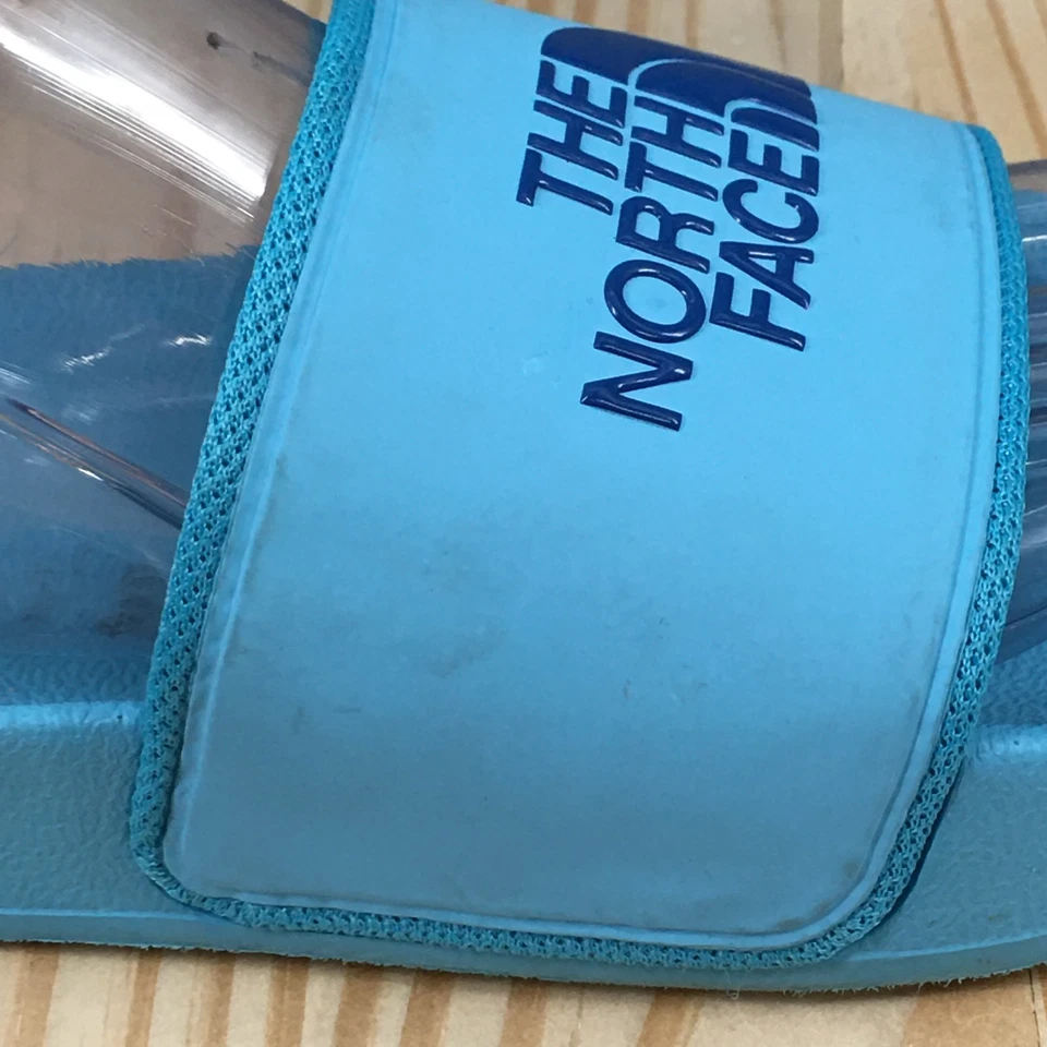 Sandalias The North Face para mujer 9 Base Camp Slide III azules sin cordones cómodas informales Foto 3 de 4