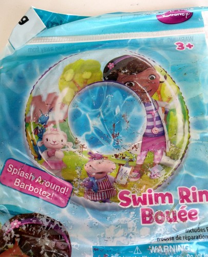 Disney Doc McStuffins Conjunto Niños Niña Brazalete Flotadores Anillo de Natación Piscina Playa Pelota Juguete - Imagen 7 de 10