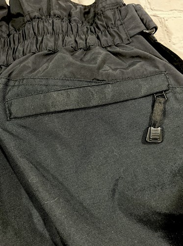 Mens Skiwear Pants Size L Large Black Nylon Rawik Ski Snowboard Winter Sport - Picture 8 of 12