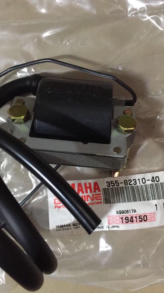 YAMAHA DT100 GT80 GT1 GTMX LB80 1973 1974 1975 1976 1977 Ignition Coil N.O.S - Image 3 of 4