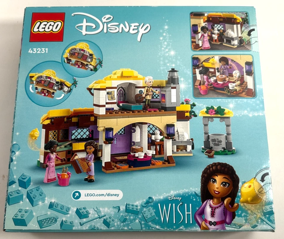Lego 43231 Disney Asha's Cottage Building Toy Set 509 pcs - FACTORY SEALED NEW - Image 2 of 4