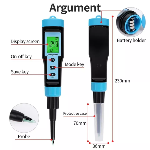 Digital PH Meter Water Quality Tester Food Meat Cheese Milk Soil Aquarium LCD AU - Picture 3 of 10