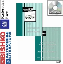 1991 Chevrolet GMC Truck Shop Service Repair Manual CD Engine Drivetrain Wiring