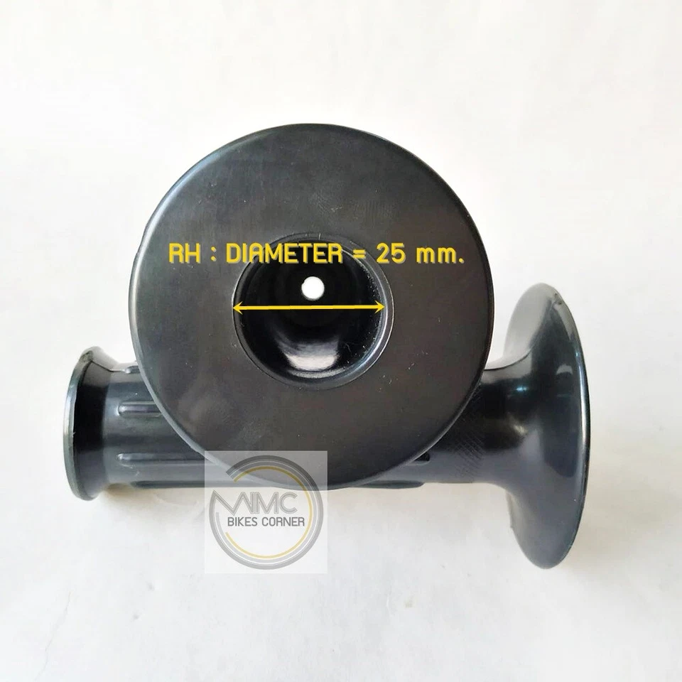 MANGO EMPUÑADURA GOMA PARA HONDA XL100 '75-'78 XL125 '74-'78 XL250 '76 XL350 '76-'78 Foto 4 de 4