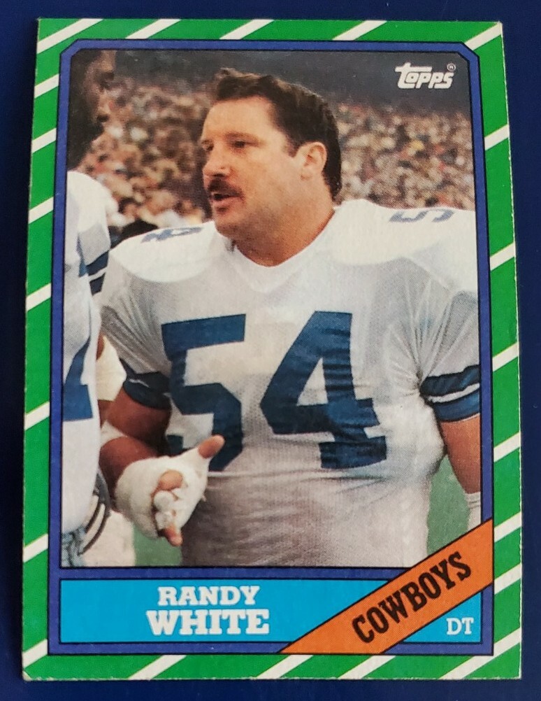 1986 Topps Randy White Dallas Cowboys #133