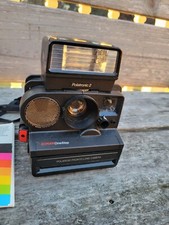 Vintage Polaroid Sonar One Step Pronto Land Camera W/ Polatronic2 Flash Manual