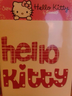 Hello Kitty Satz Medium Sizzix Sizzlits Würfel 655876 NEU! Retired & Rare