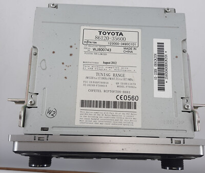 Toyota FJ Cruiser OEM Radio JBL Stereo 6 Disc Changer MP3 Cd