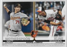  2019 Topps Update #US264 Matt Wortherspoon Kline Branden Baltimore Orioles