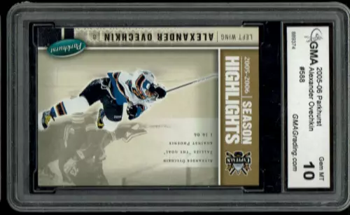 2005-06 Alexander Ovechkin Parkhurst rookie gem mint 10 #588