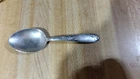 Vintage Lunt Sterling Sweetheart Rose Baby Spoon!