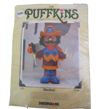 Vintage Dimensions 4501 The Puffkins Marshall Doll Felt Kit 1983 516