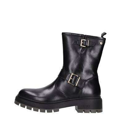 TASHA 22 LIU JO Women's Black Ankle Boots & Boots VT0004_LIUJ