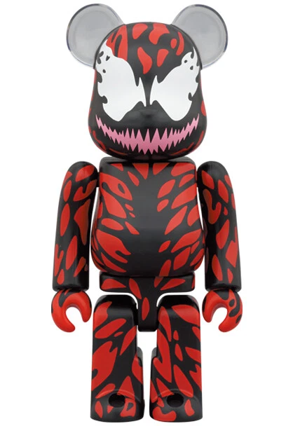 Medicom Toy BE@RBRICK Spider-Man CARNAGE 100% & 400% bearbrick From Japan