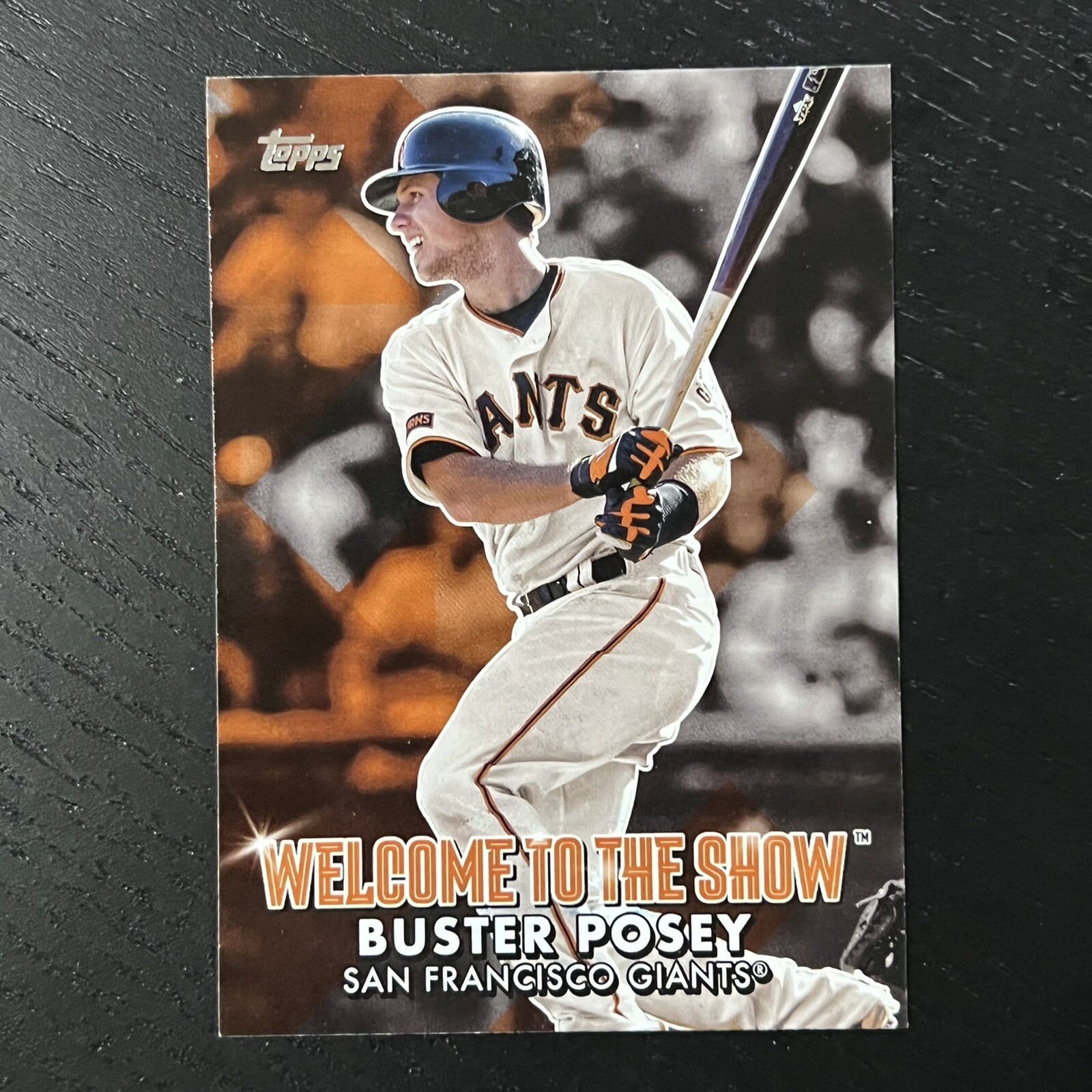 2022 Topps Series 1 Baseball Buster Posey Welcome to the Show WTTS-3