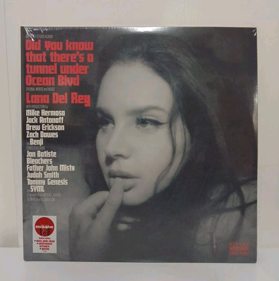 Lana Del Rey Did You Know There's A Tunnel Under Ocean Blvd Dark