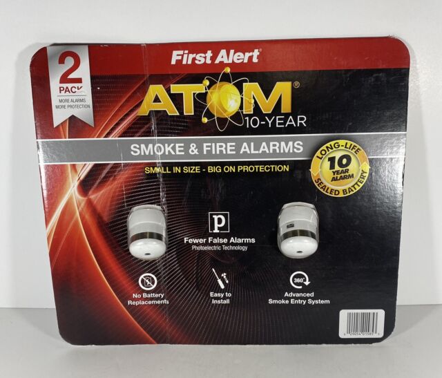 Alert Atom Micro Photoelectric Smoke, First Alert Atom Smoke Alarm