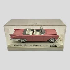 Solido Cadillac Biarritz Cabriolet 4500 - Pink 1:43 Scale Mint in Box