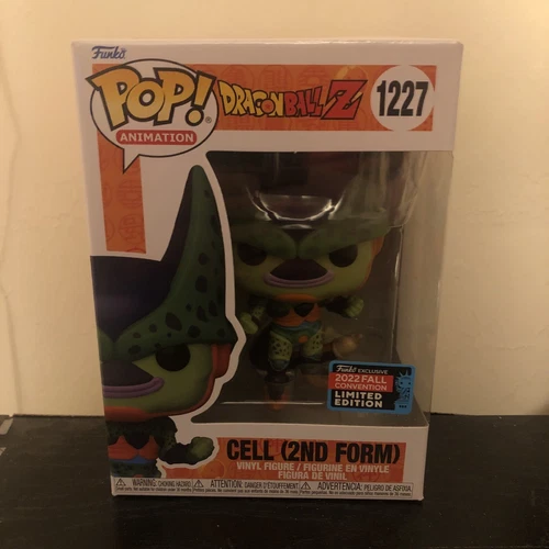 FUNKO POP! Dragon Ball Z Cell 2nd Form 1227 NYCC 2022 Fall Convention Sticker