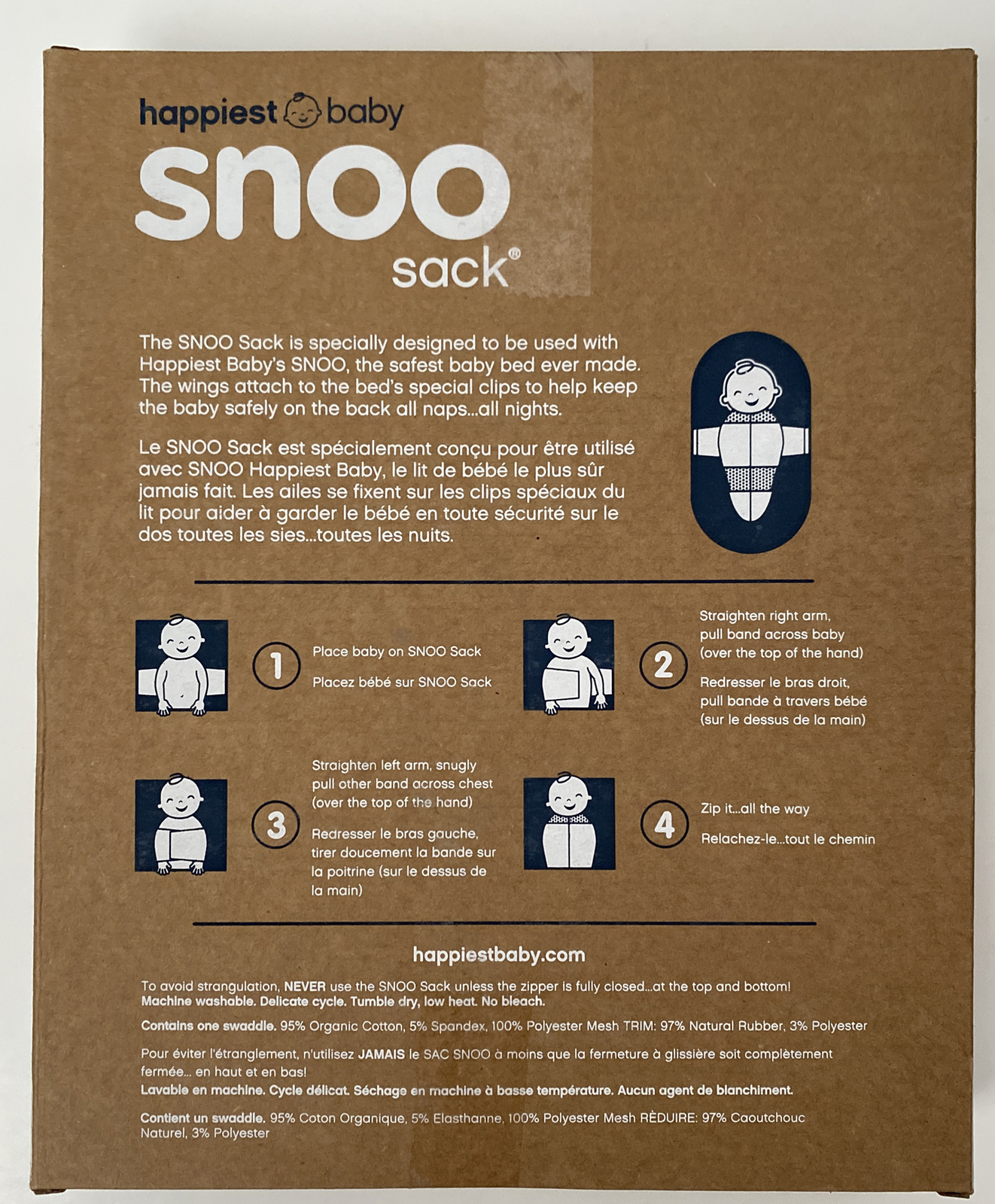 Snoo Sack Happiest Baby Size Large 4 6 Mo Organic Cotton 5 Second Swaddle For Sale Online Ebay Snoo Sack Happiest Baby Size Large 4 6 Mo Organic Cotton 5 Second Swaddle For Sale Online Ebay