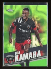 2022 Topps Chrome MLS NEON GREEN LAVA Parallels - Pick from List