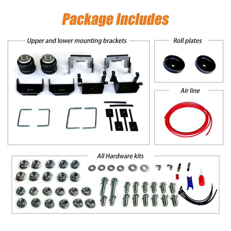 AirSpring Suspension Kit For 2009-2014 Ford F150 F-150 Rear 2525 Ride-Rite New Foto 3 de 4