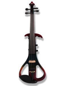 Advance 4/4 Full Size Electric Violin Soild Wood Free Case Silent For Beginner