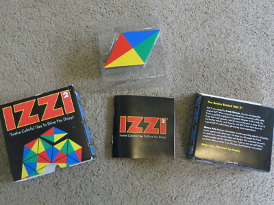 SUPER 1992 IZZI 2 by Binary Arts puzzle game / brain teaser - ages 8+