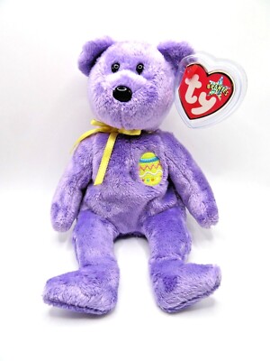 TY BEANIE BABY BÄR EIER III - NEUWERTIG - NICHT MEHR PRODUZIERT MIT ETIKETT