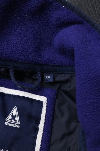 Gaastra Men Fleece Jacket Purple Outdoor Leisure Full Zip Windproof size 2XL - Picture 7 of 10