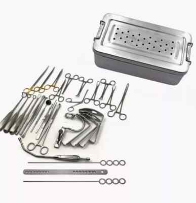 Tonsillectomy & Adenoidectomy Surgical Instruments Set 30 Pcs ENT Surgery Kit