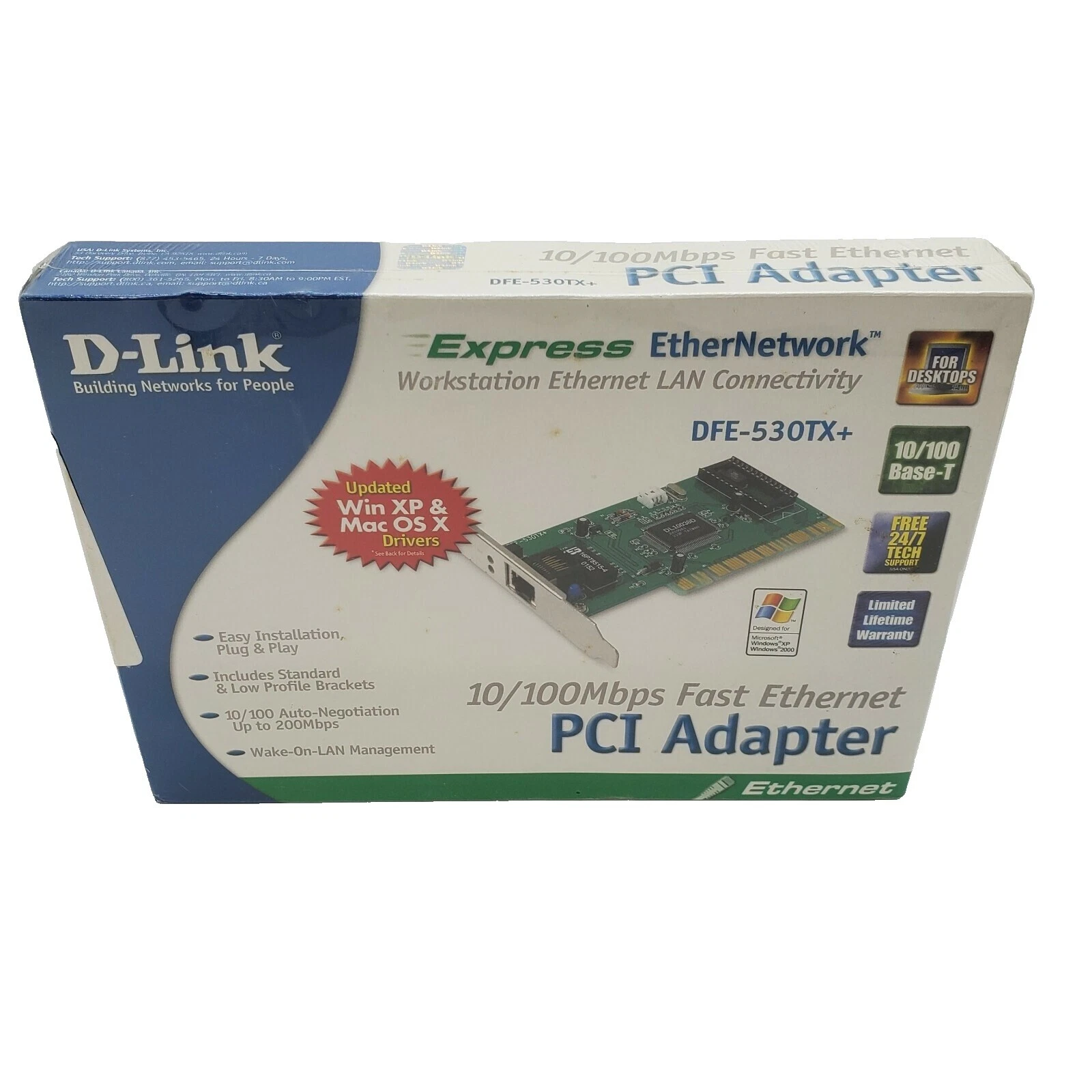 Tarjetas de red cableada D-Link