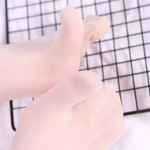 10 Pair Silky Two Toes Split Socks Thin Japanese Tabi Ninja Hosiery Socks Summer - Picture 11 of 21