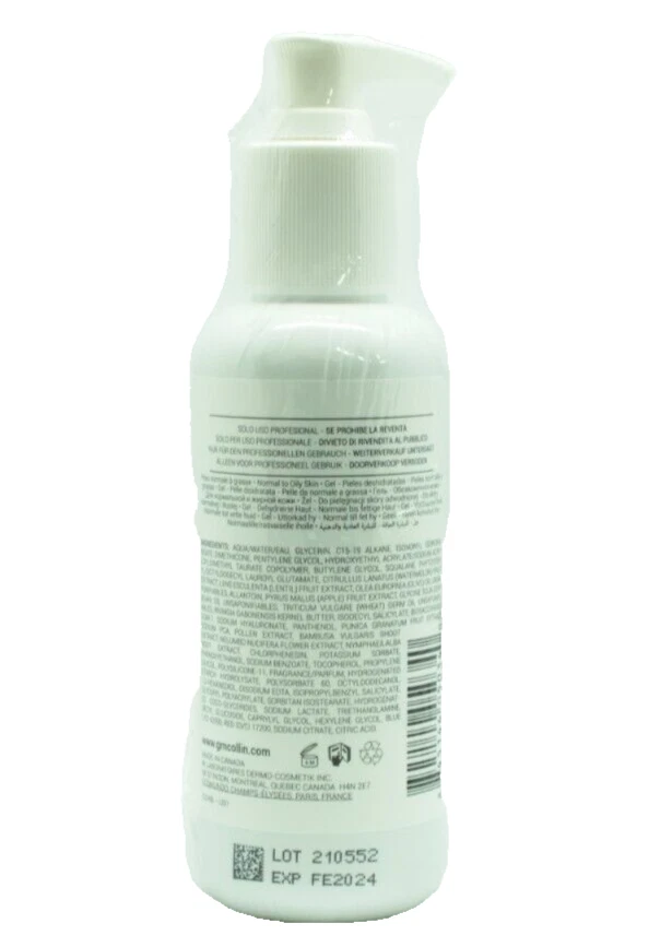 GM G.M. Collin Hydramucine Optimal Gel Pro Size 4.1 oz/ 120 ml New Sealed 2027 - Image 2 of 2