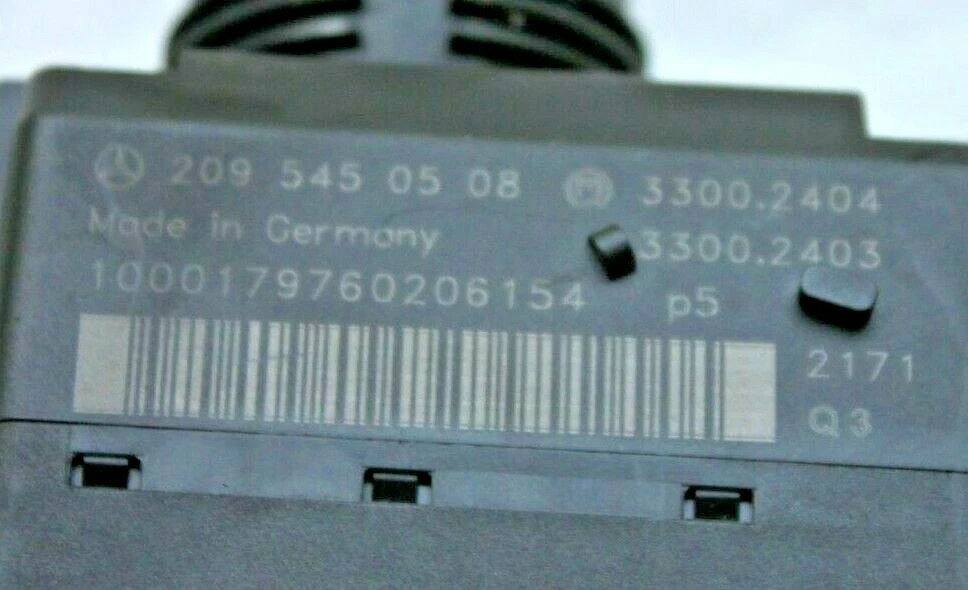 209 545 05 08 Mercedes 03-09 W211_HC12 C-Class CLK-Class Ignition 