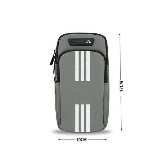 Bag Waterproof Running Armband Bag Fitness Bag Wrist Bag Mobile Phone Arm Bag - Photo 9/16