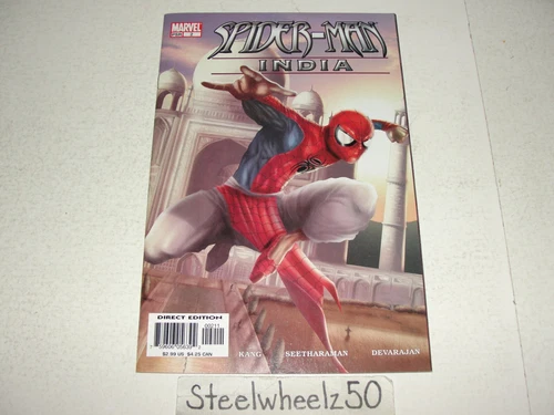 Spiderman India #2 Comic Marvel 2005 2nd App Pavitr Prabhakar Spider-Verse Kang