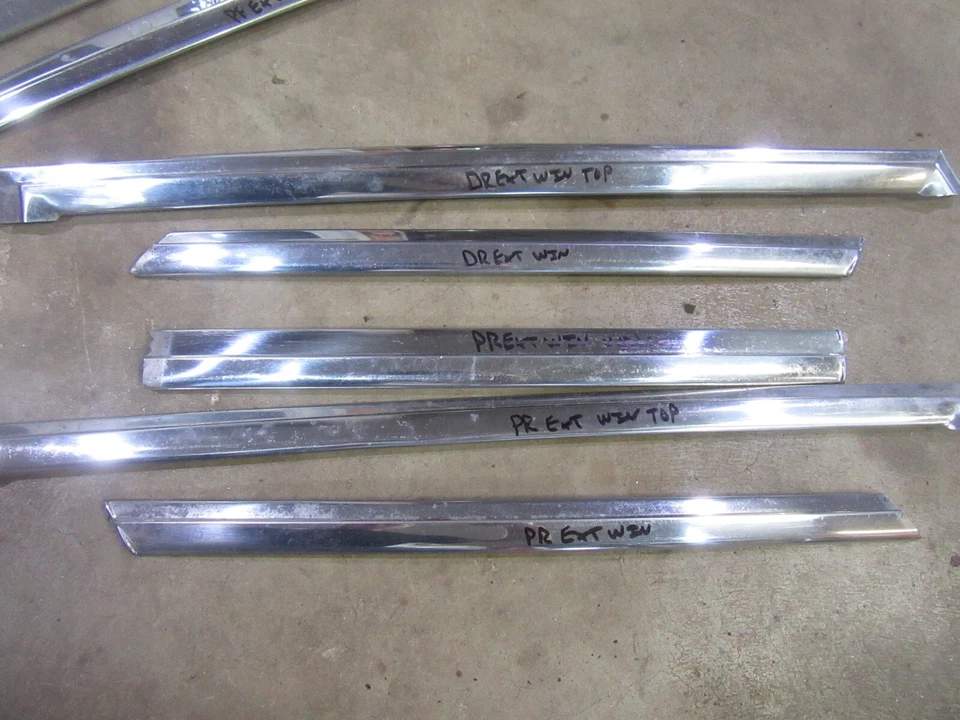 1965 Mercury Monterey 4 двери седан наружная оконная рама отделка молдинг нержавеющая сталь - Изображение 3 из 4