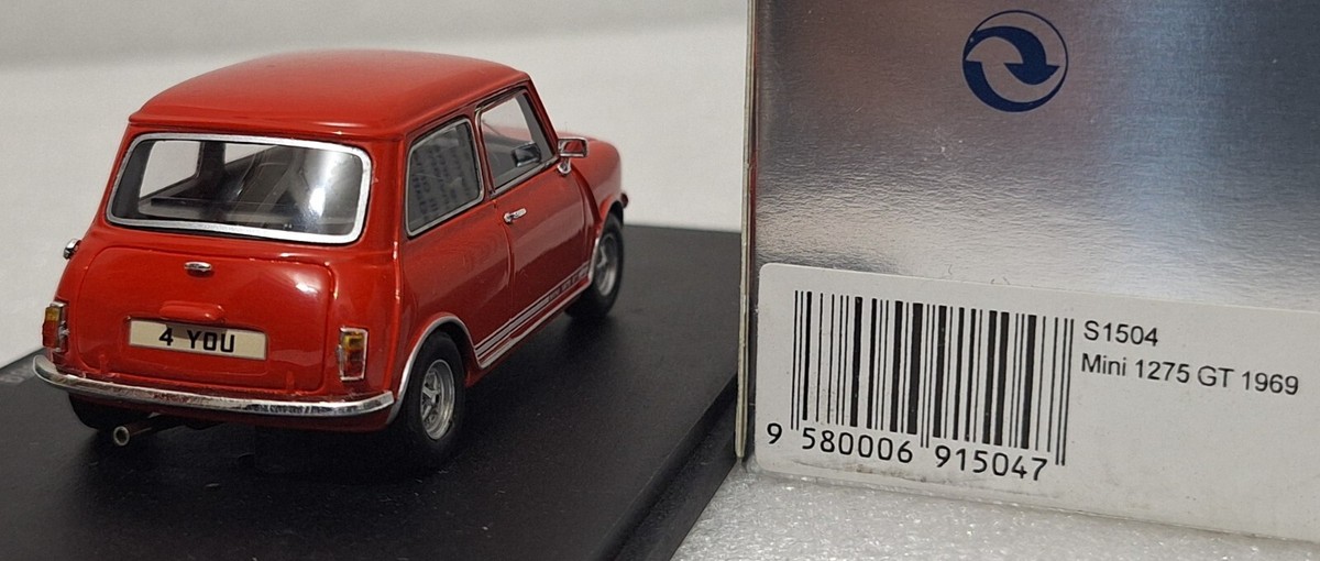 Mini 1275 GT 1969 Red 1:43 Spark S1504 EXTREMELY RARE!! | eBay Mini 1275 GT 1969 Red 1:43 Spark S1504 EXTREMELY RARE!! | eBay