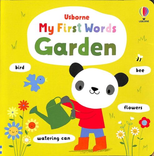 Book In English My First Words Garden  Fiona Watt - Picture 1 of 7