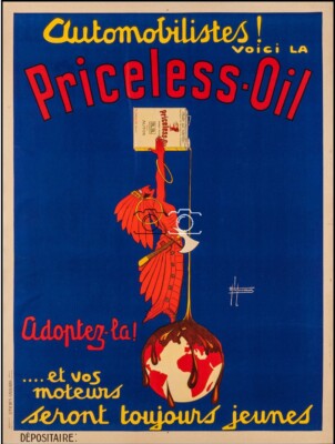 Affiche Vintage LESSIVE PERSIL Par Cappiello - Poster 45x60 Cm Haute Qualité - Déco Rétro