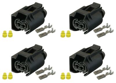 4 X FITS MERCEDES CDI Diesel BOSCH Fuel Injector Connector OM646 VITO VIANO W639
