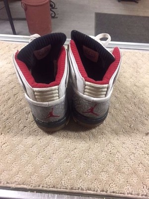 2007 NIKE AIR JORDAN OL\'SCHOOL WHITE BLACK CEMENT GREY FIRE RED OG 10.5 2007 Nike Air Jordan OL main image 2